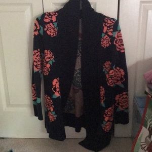 Floral cardigan/sweater